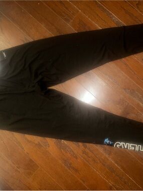 NFL Black leggings PANTHERS logo